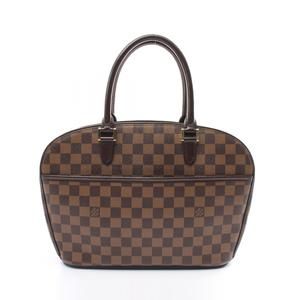 Louis Vuitton Saria Oriental Damier Handbag Brown